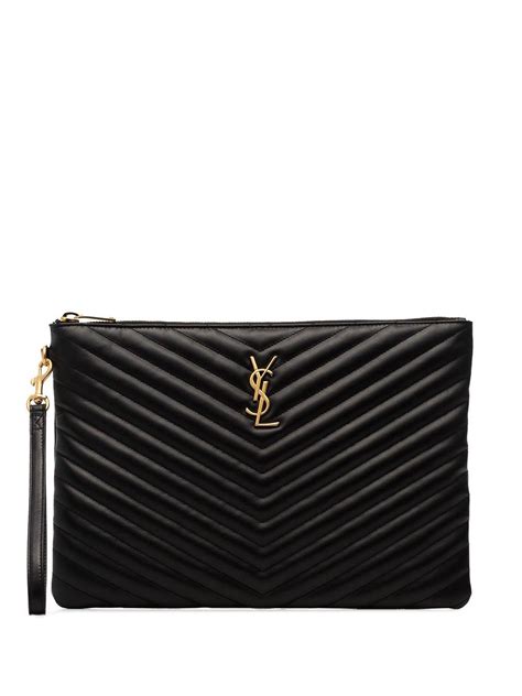 ysl clutch farfetch|yves saint laurent clutches.